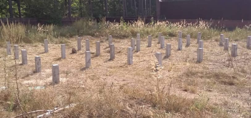 Фундамент на забивных ЖБ сваях