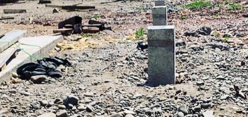 Фундамент на забивных ЖБ сваях