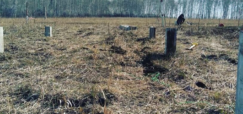 Фундамент на забивных ЖБ сваях